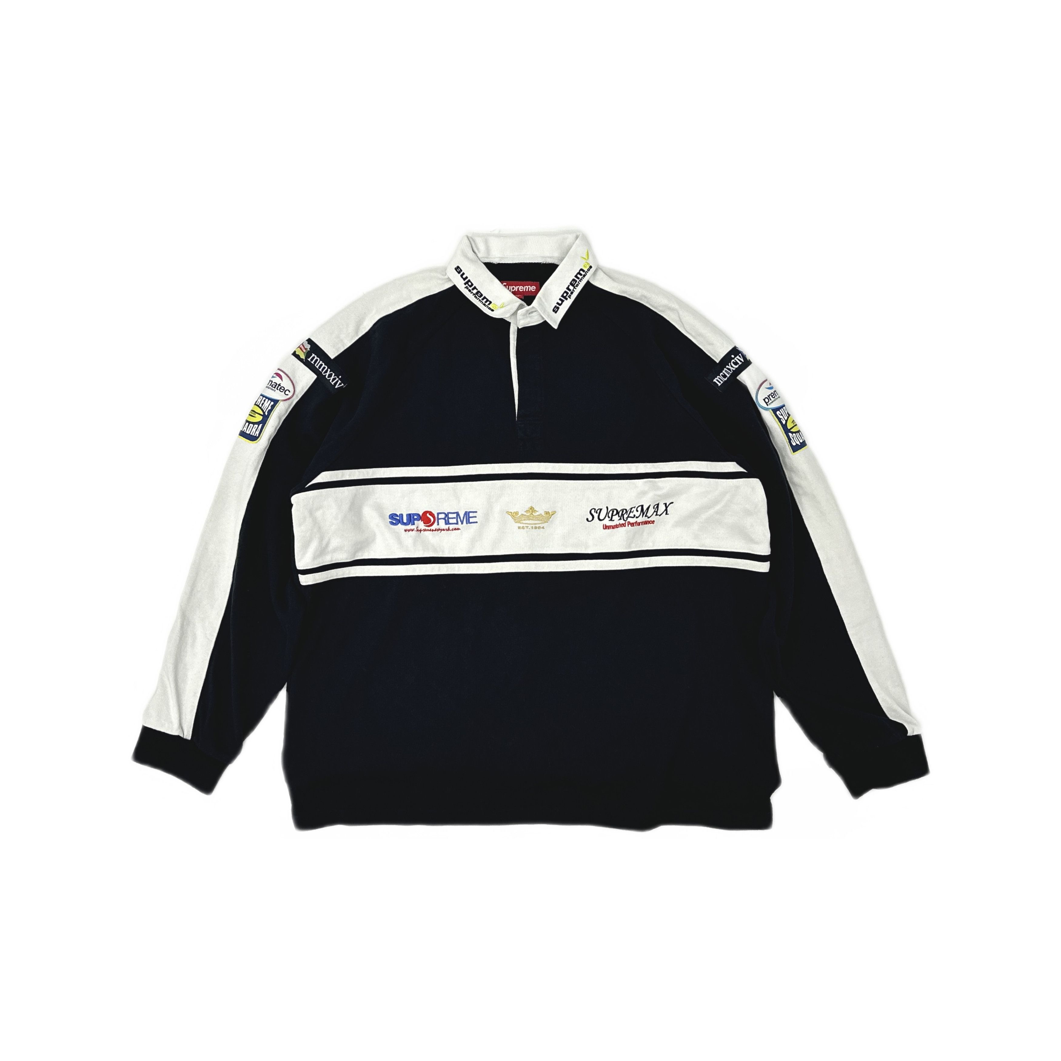 Nike × Supreme Supreme Nike Stripe Rugby | Grailed