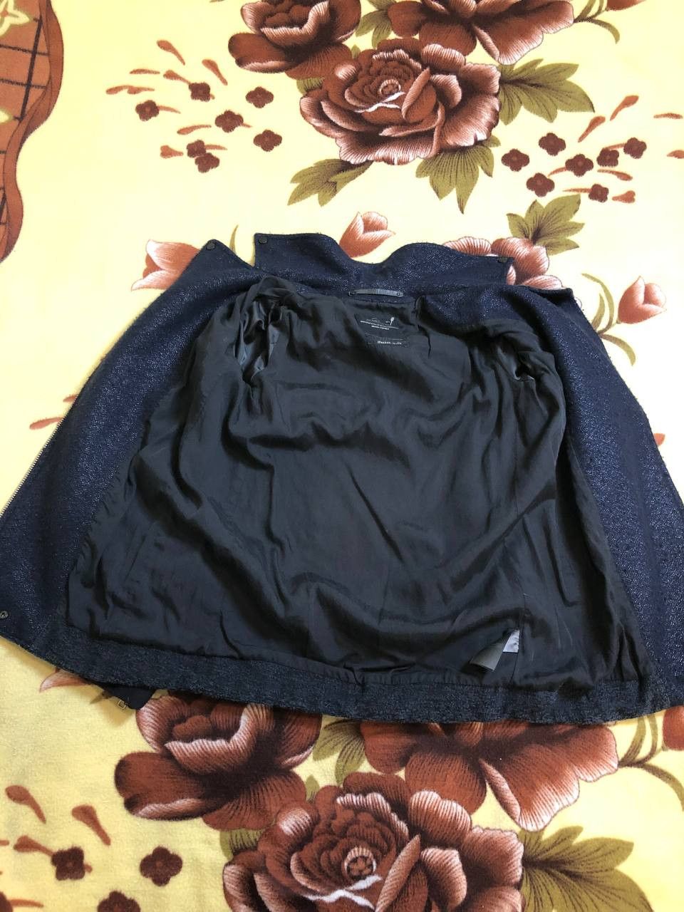 Allsaints AllSaints Jacket Size 4 Womens Blue Biker Zipper Size S / US 4 / IT 40 - 8 Thumbnail