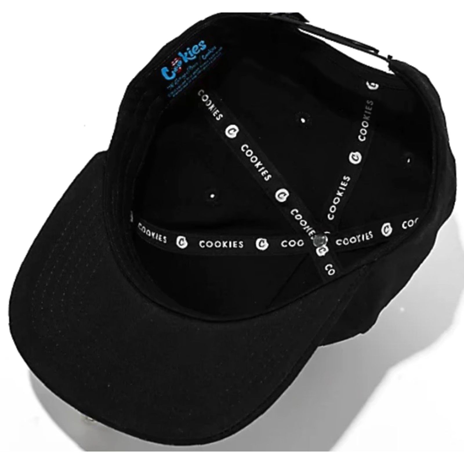 Vintage Cookies Stones Hat Cap Snapback Adult Mens Tongue Logo Black Blue Size ONE SIZE - 3 Thumbnail