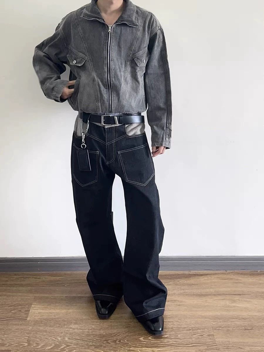 Japanese Brand × Vintage Retro punk pants Size US 35 - 2 Thumbnail