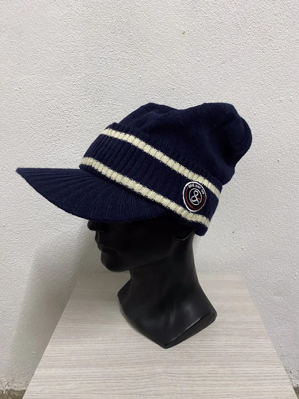 Vintage Small Logo Beanie Hat