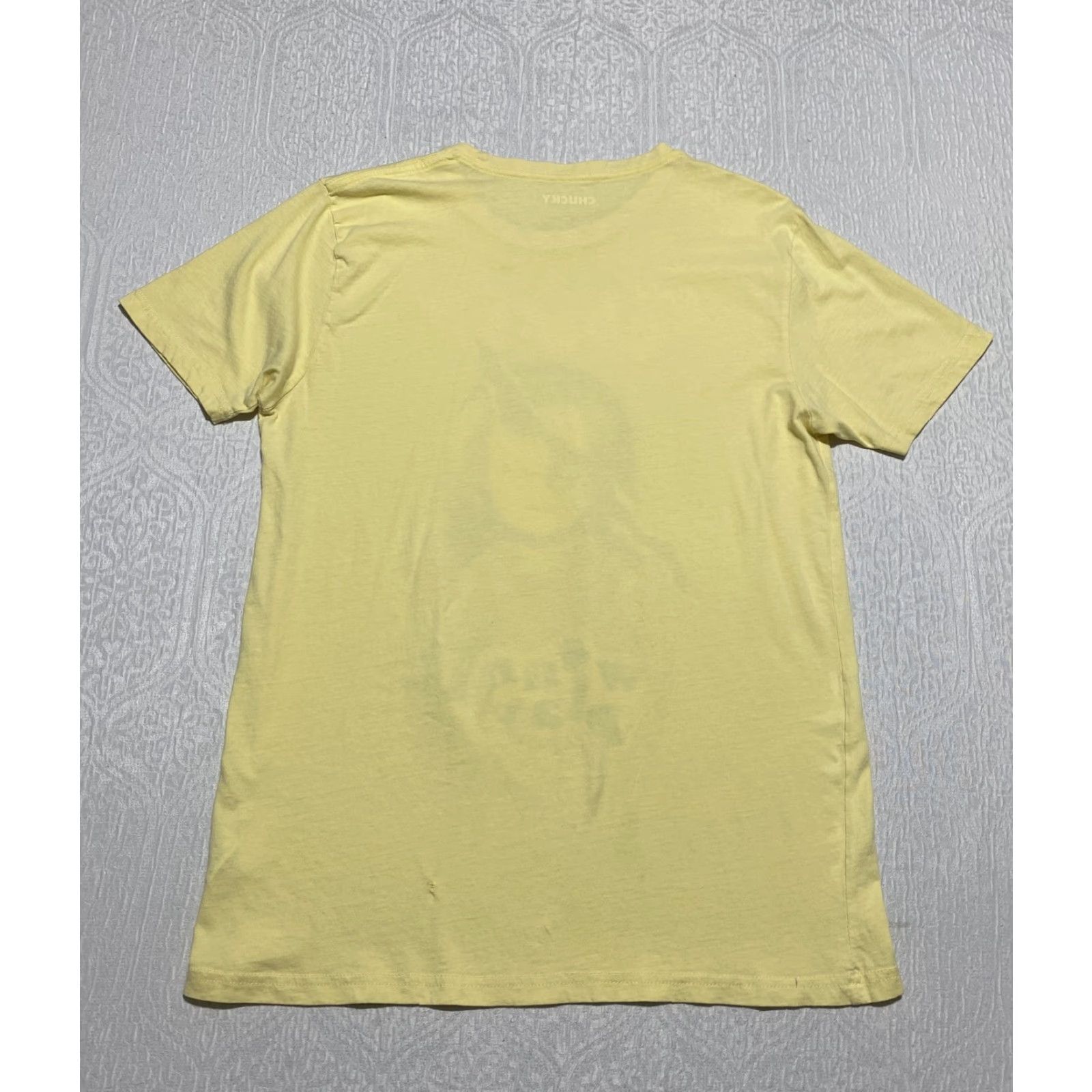 Vintage Chucky Shirt Mens Small Yellow Wanna Play Horror Movie Graphic Tee T-Shirt Size US S / EU 44-46 / 1 - 2 Thumbnail