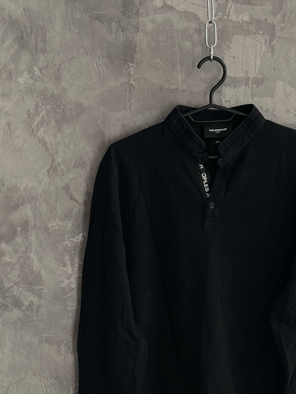 The Kooples The Kooples Long Sleeve Polo Knit T shirt Luxury Old Money Size US XL / EU 56 / 4 - 3 Thumbnail