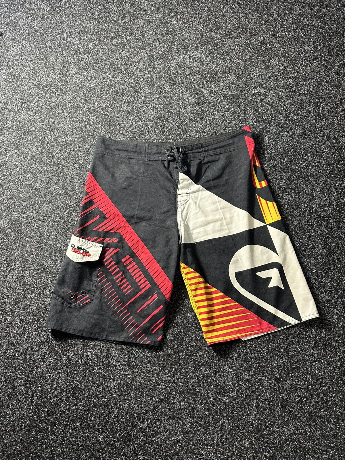 🚨Vintage QUIKSILVER OVER PRINT Japanese Surf style Shorts