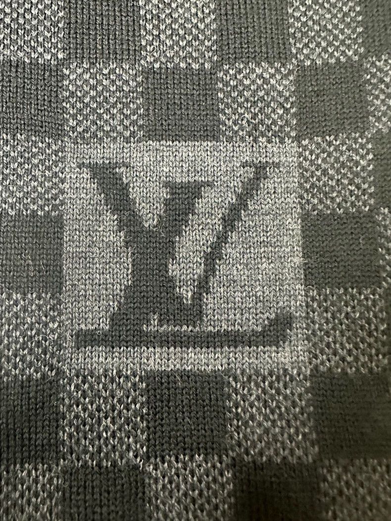 Louis Vuitton Louis Vuitton Classic Thermal Wool Wool Scarf Size ONE SIZE - 4 Thumbnail