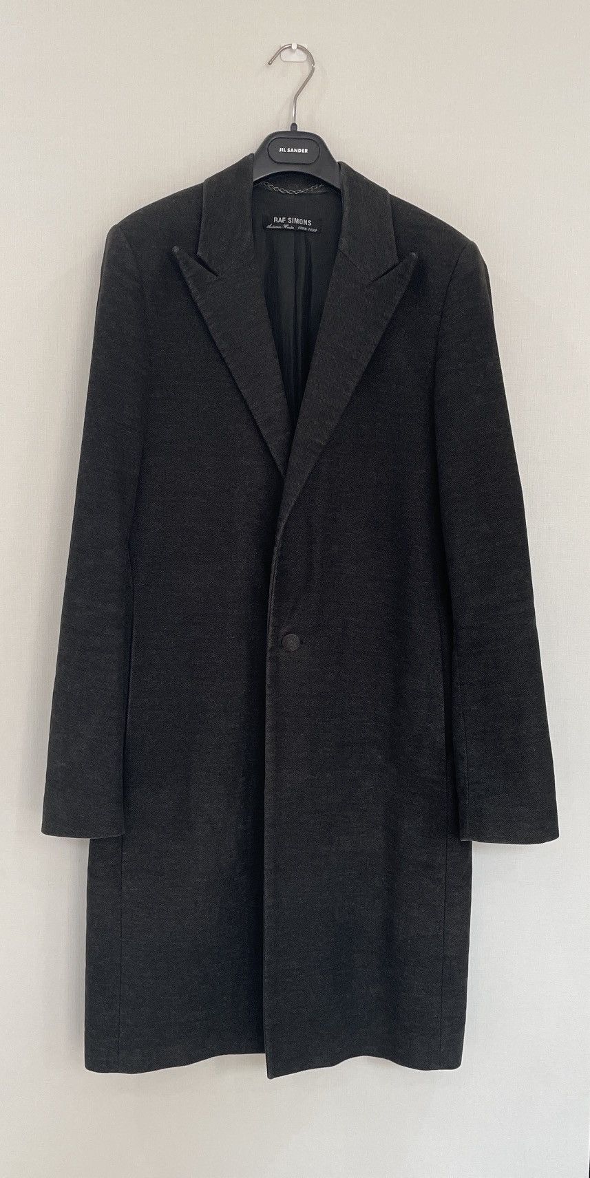 Raf Simons NEW!1998RAF 98-99 legendary item Unique collection long coat Size US M / EU 48-50 / 2 - 2 Thumbnail