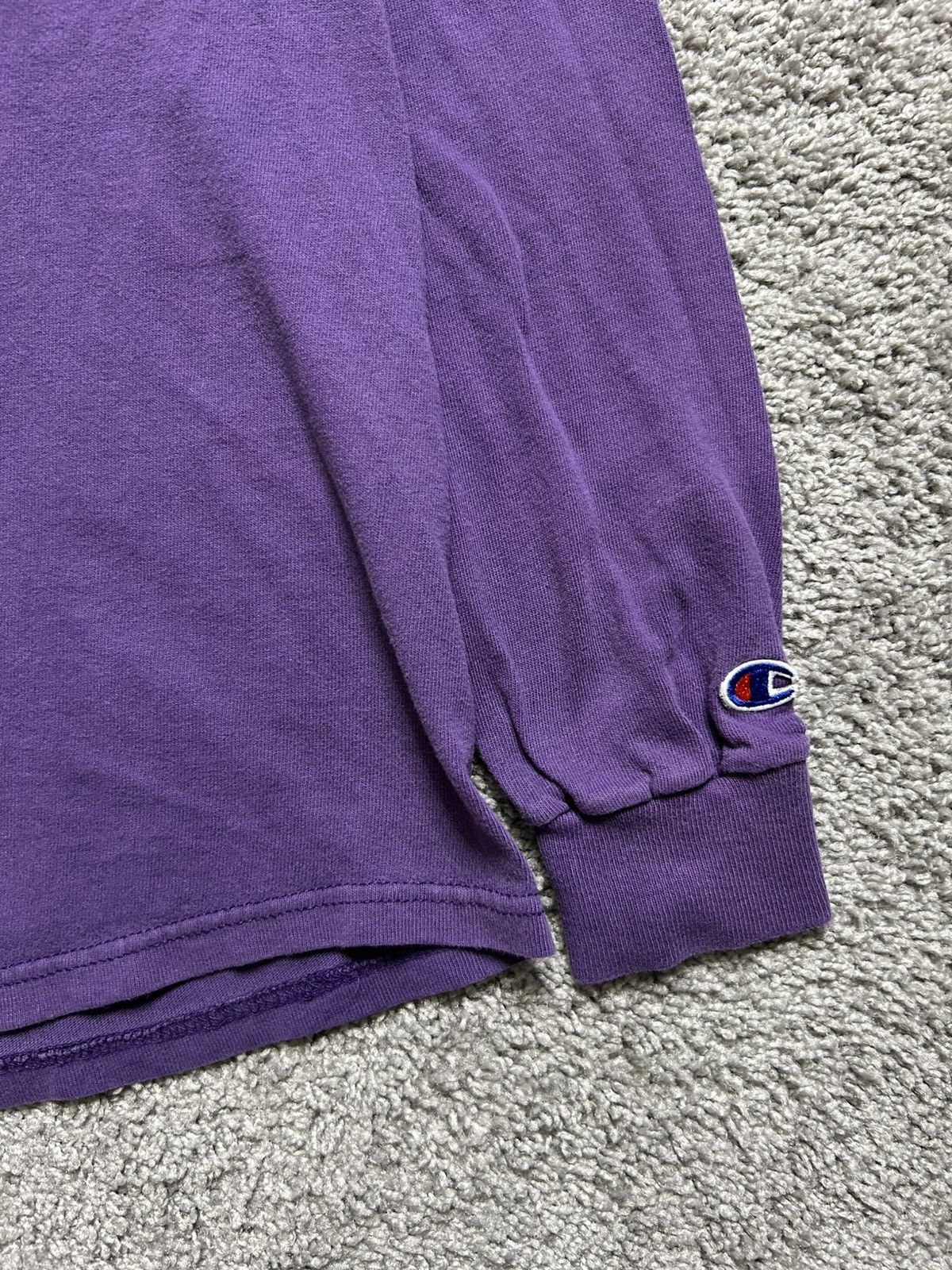 Champion × Vintage Vintage 90s Champion LSU Long Sleeve Tee Made in USA Size US L / EU 52-54 / 3 - 2 Thumbnail