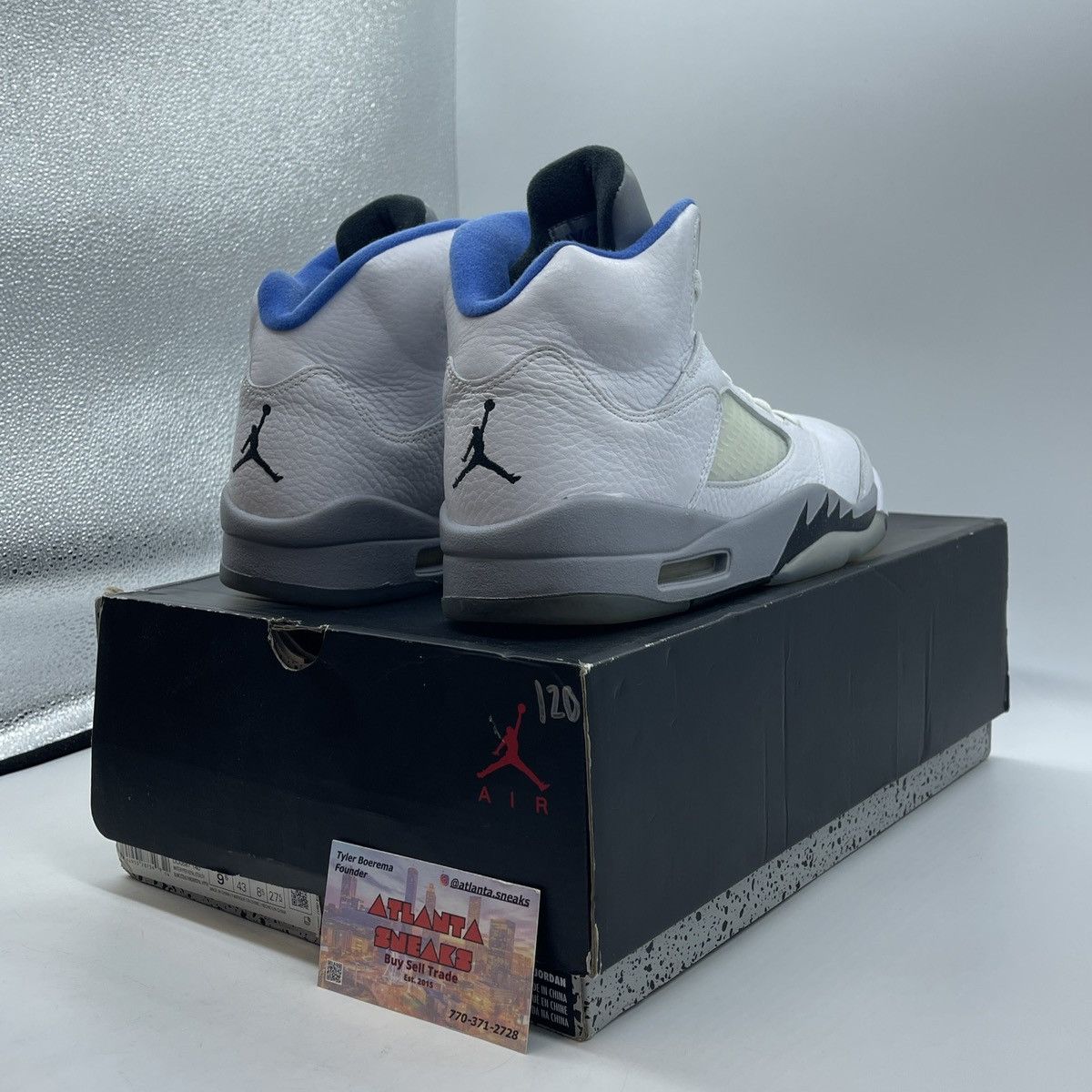 Jordan Brand Air jordan 5 stealth 2.0 Size US 9.5 / EU 42-43 - 5 Thumbnail