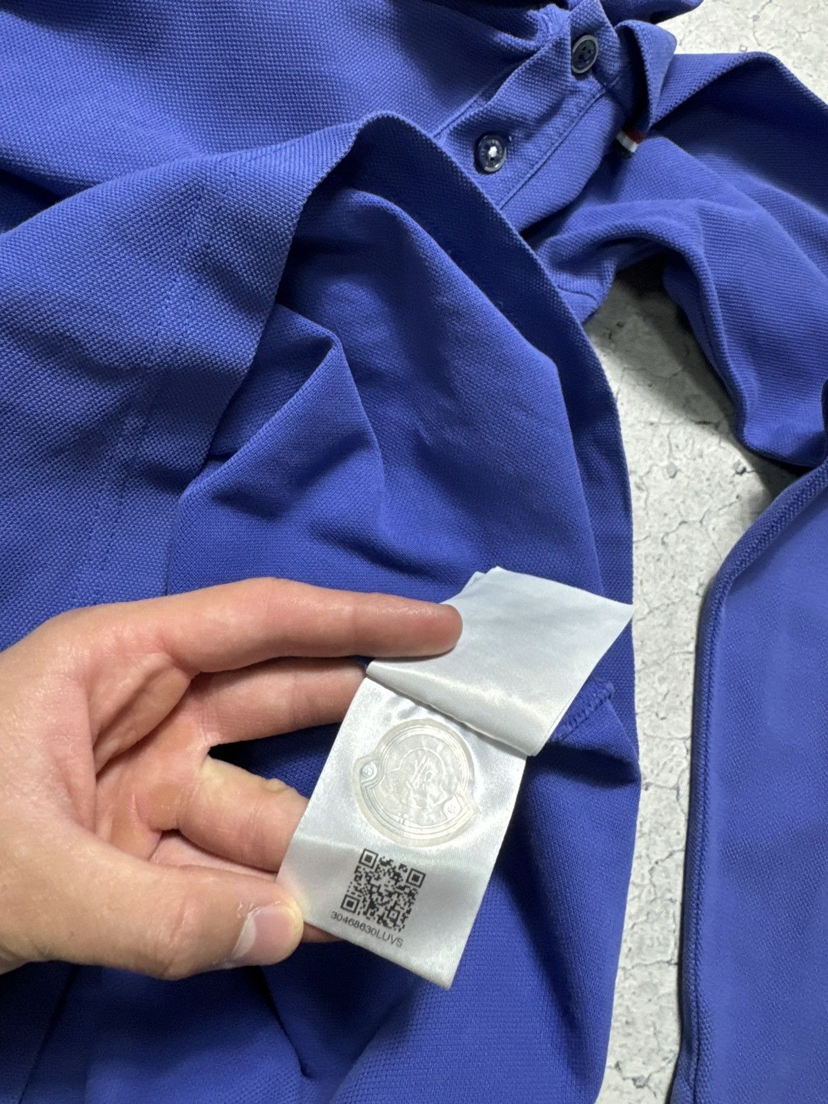 Moncler Moncler Maglia Polo Manica Lunga Luxury Polo Long Sleeve Size US M / EU 48-50 / 2 - 11 Thumbnail