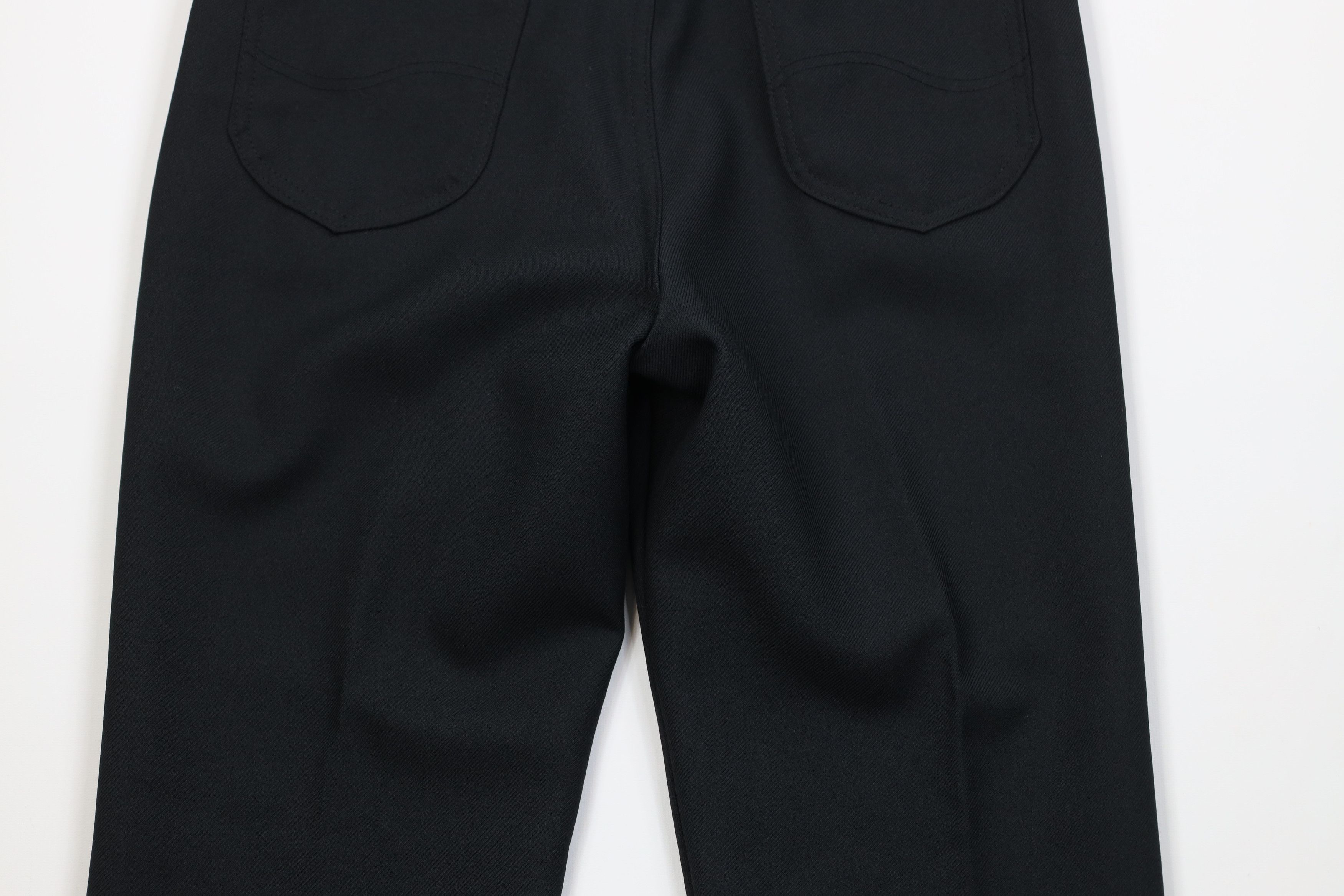 Lee Vintage 90s Lee Western Flared Wide Leg Chino Pants Black Size US 36 / EU 52 - 11 Thumbnail