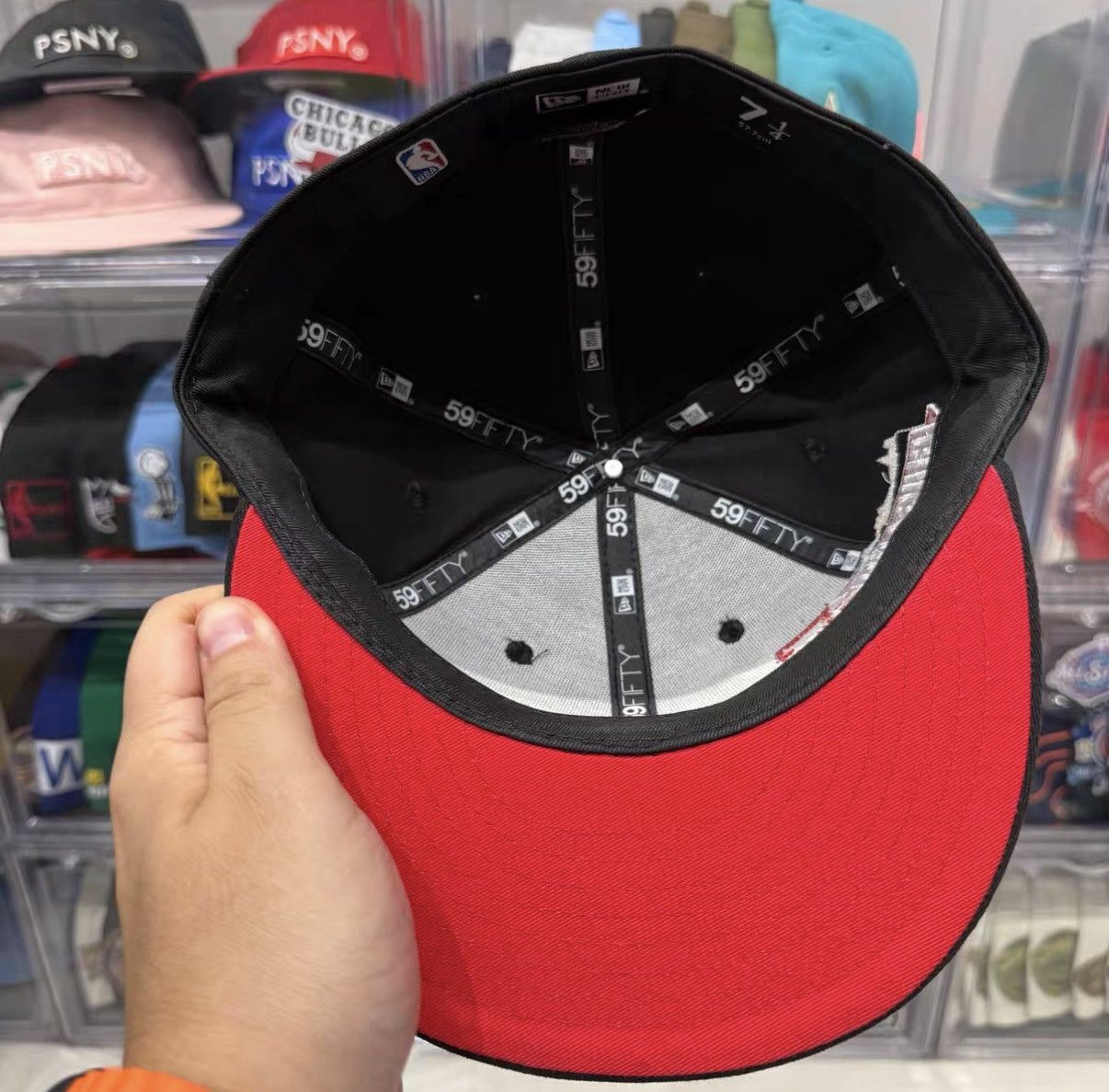 New Era New Era NBA Chicago Bulls Multi-Logo Baseball Cap J32 Size ONE SIZE - 6 Thumbnail