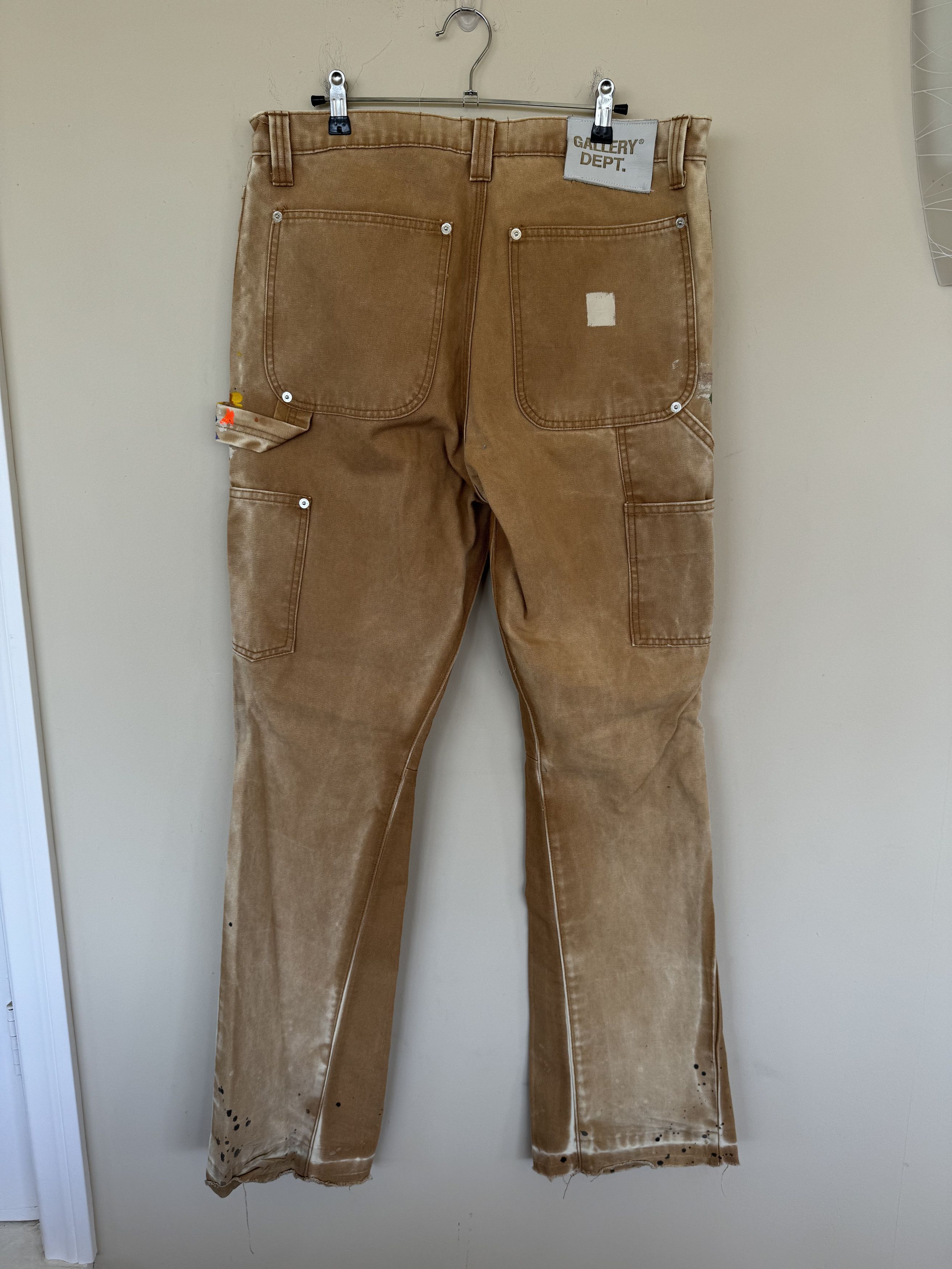 Gallery Dept. 1/1 Brown Gallery Dept Carpenter Flares Size US 34 / EU 50 - 8 Thumbnail