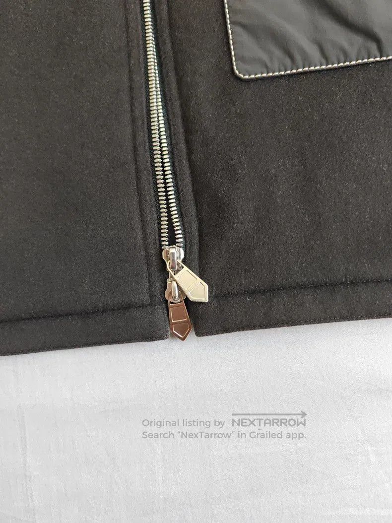Hermes Hermes Men's cashmere vest vest, olive green, 100% cashmer Size US M / EU 48-50 / 2 - 8 Thumbnail