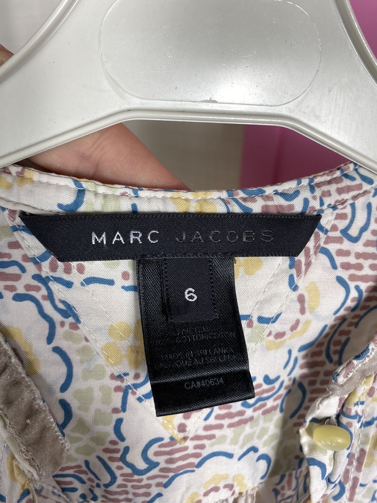 Marc Jacobs Marc Jacobs Blouse Flower Size S / US 4 / IT 40 - 13 Thumbnail