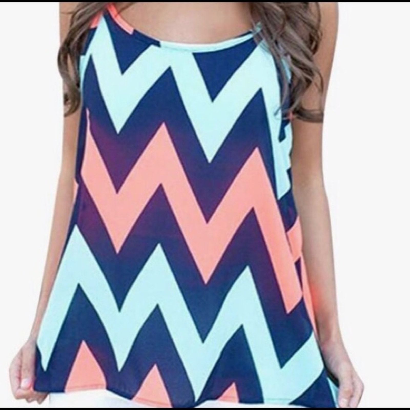 Other NWOT Chevron Tank Top Size M / US 6-8 / IT 42-44 - 1 Thumbnail