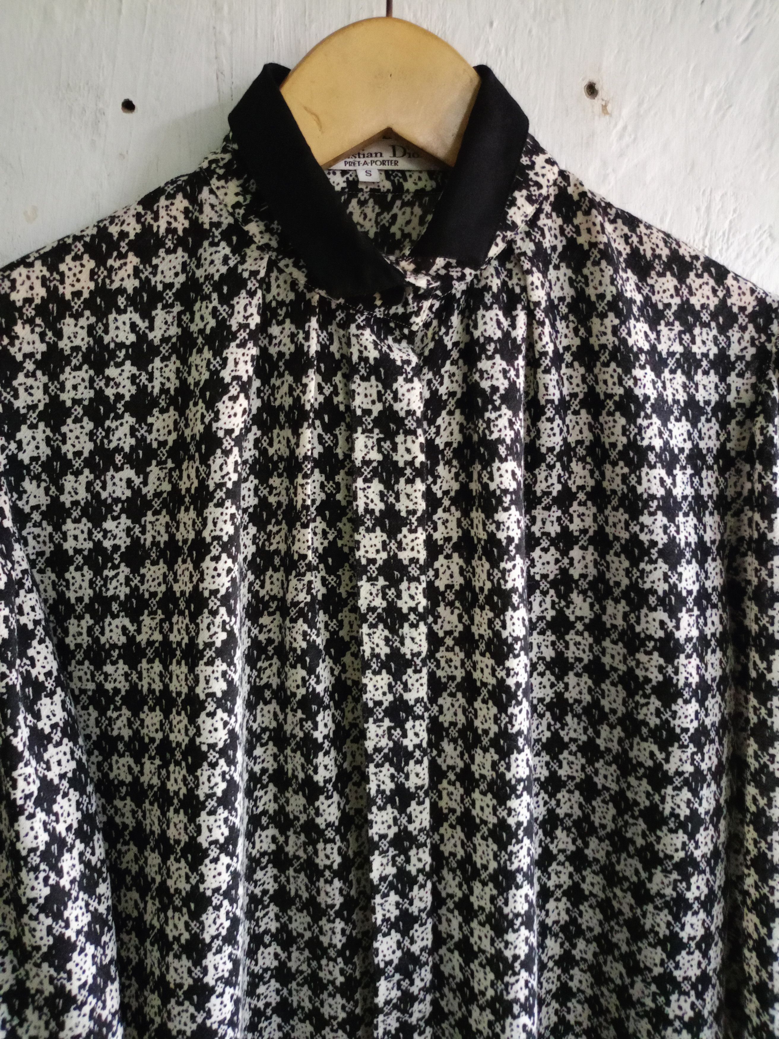 Christian Dior Monsieur Vintage Christian Dior Pret A Porter Button Blouse Size S / US 4 / IT 40 - 6 Thumbnail