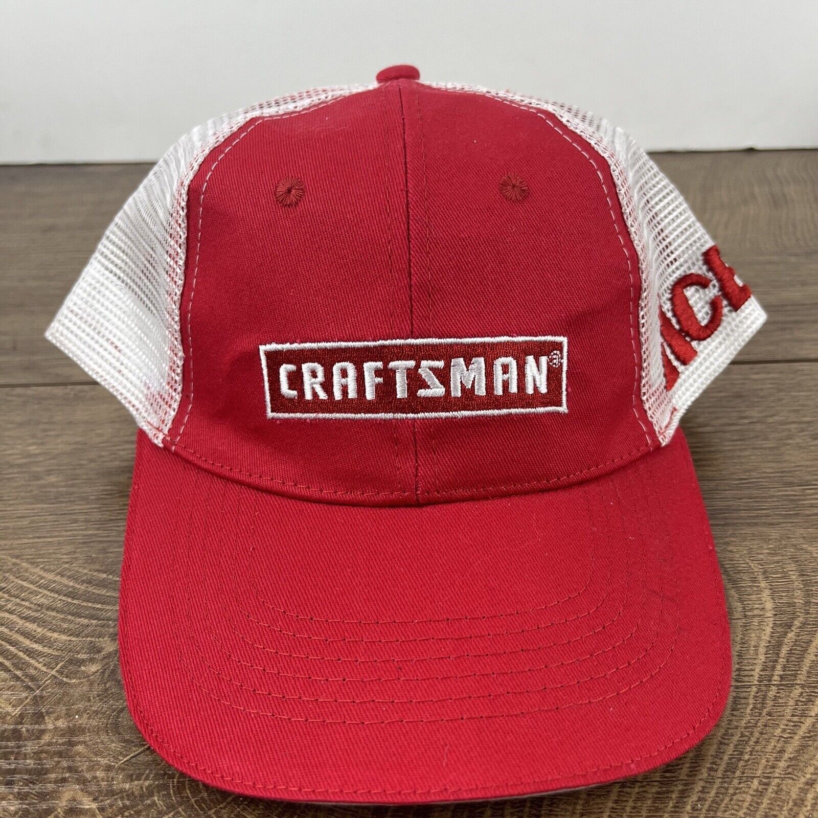 Craftsman Craftsman Hat Craftsman Tools Hat Adjustable Hat Red Hat Adu Size ONE SIZE - 4 Thumbnail