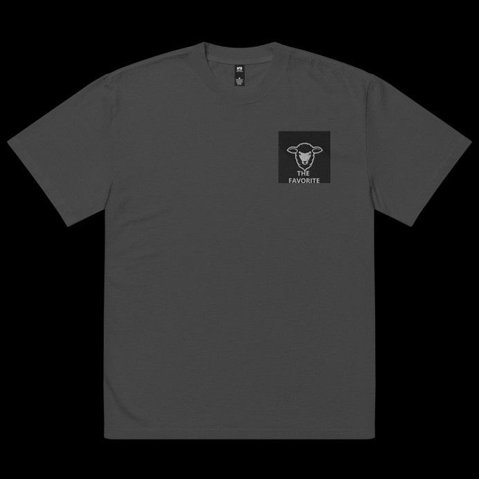 image of The Favorite Oversized Faded T-Shirt in Fade Grey, Men's (Size Medium)