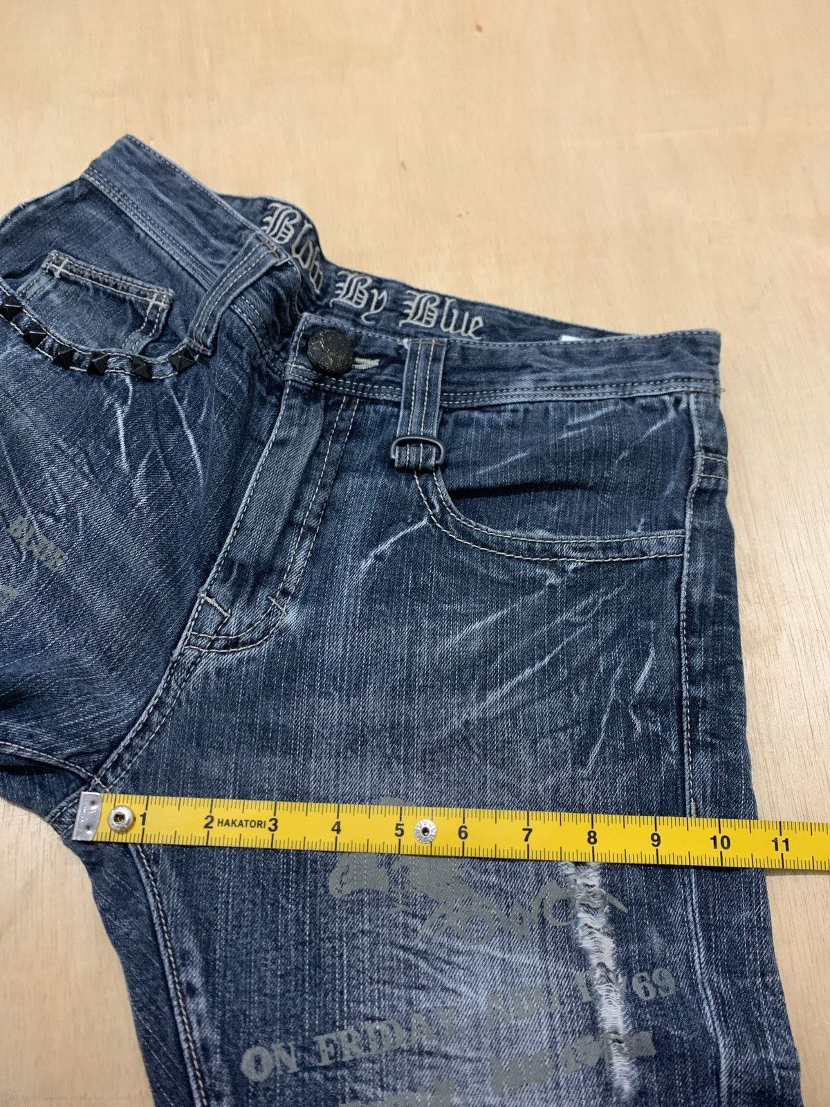 Hysteric Glamour × If Six Was Nine × Japanese Brand Blow By Blue Jeans Ifsixwasnine LGB Style Size US 30 / EU 46 - 13 Thumbnail