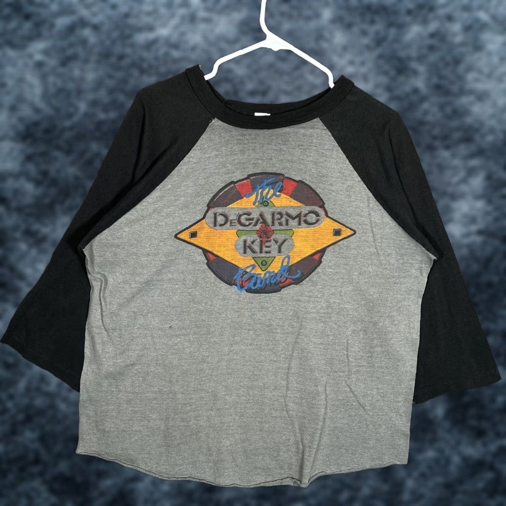 Vintage VINTAGE The Degarmo & Key Band Gray 3/4 Sleeve T-Shirt Adult Large Mens Size US L / EU 52-54 / 3 - 1 Thumbnail