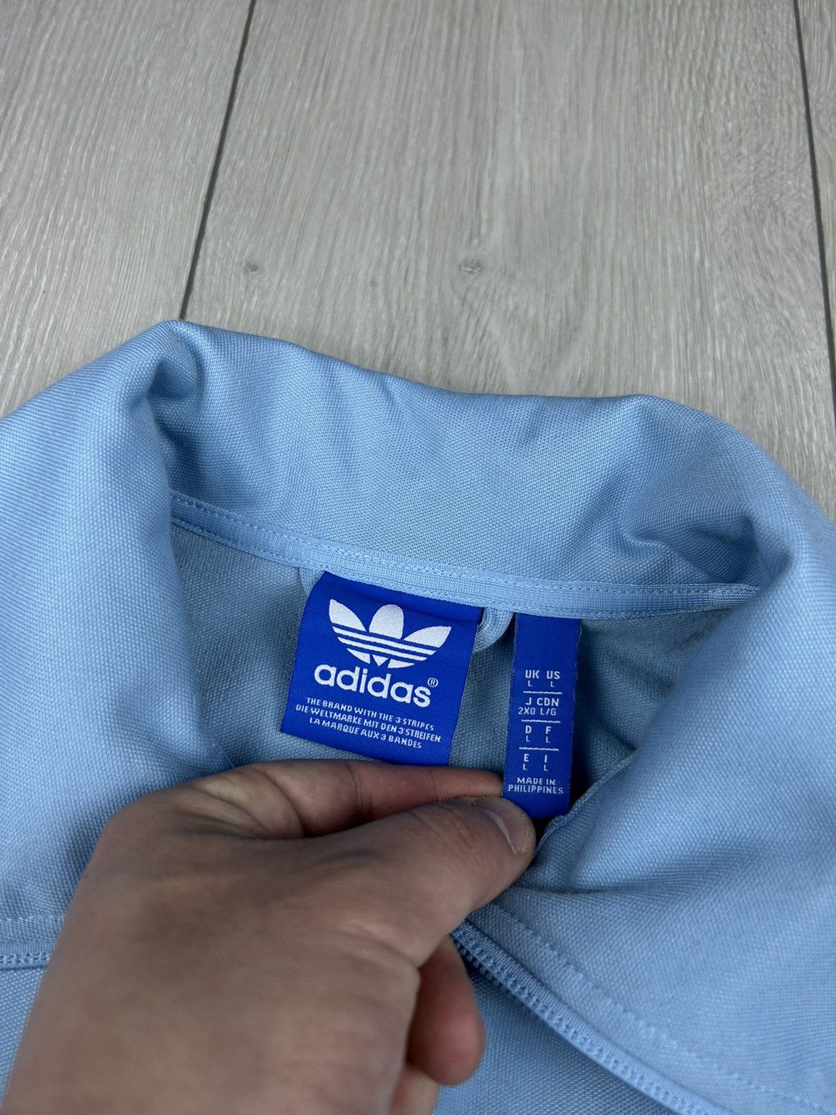 Adidas Adidas Original Deutscher Football Zip track Jacket Size L Size US L / EU 52-54 / 3 - 5 Thumbnail