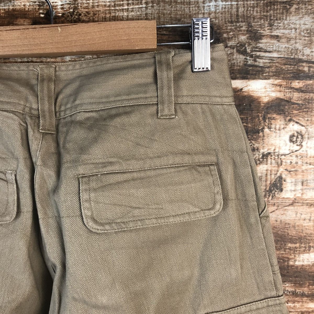 Japanese Brand DL Japanese Brand Brown Cargo Multipocket Pants #C704 Size 25" / US 0 / IT 36 - 17 Thumbnail