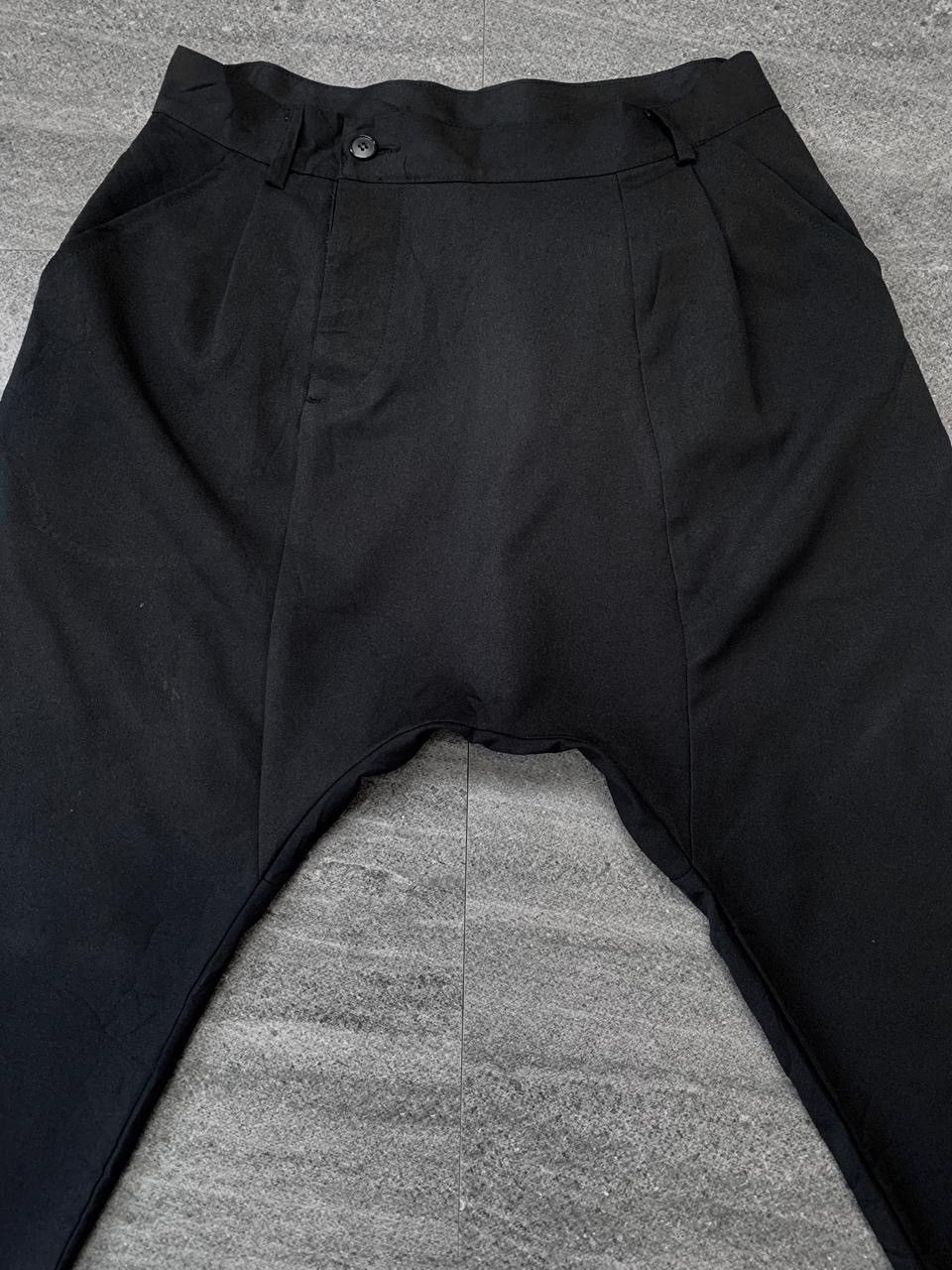 Yohji Yamamoto FREE TAX! Ysaccs Drop Crotch Trousers- 31” Size US 31 - 3 Thumbnail