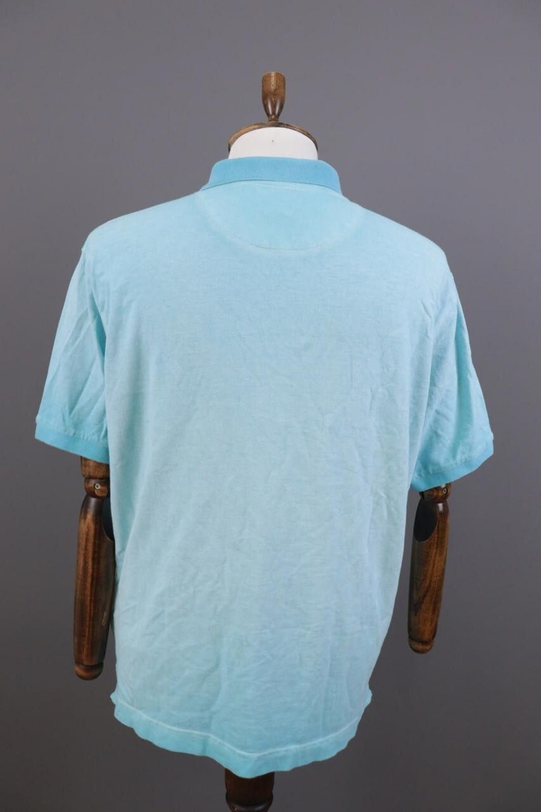 La Martina La Martina Buenos Aires Blue Summer Polo Shirt Size XXL Size US XXL / EU 58 / 5 - 7 Thumbnail