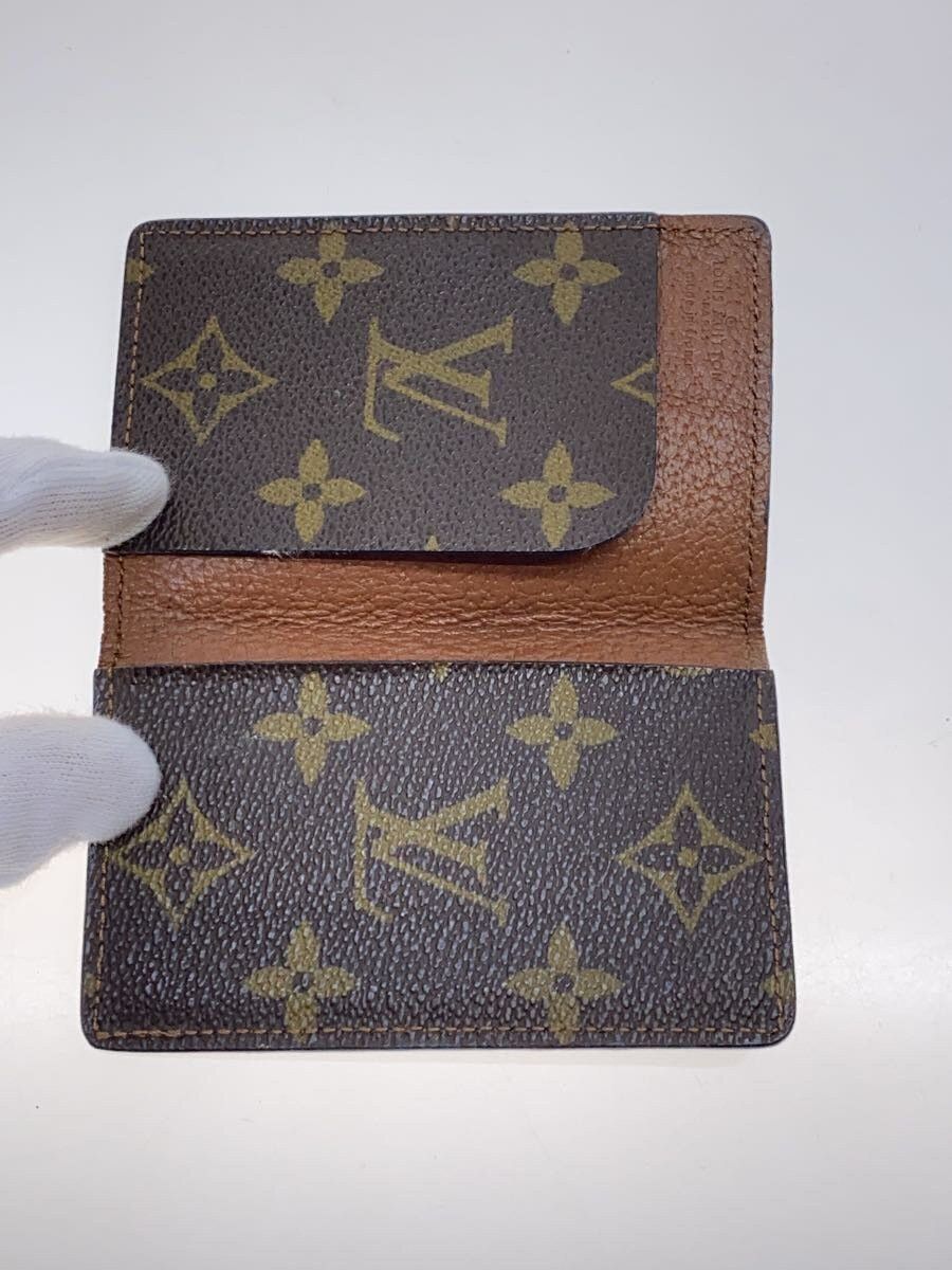 Louis Vuitton Louis Vuitton Monogram Canvas Pochette Carte de Visite Brown Size ONE SIZE - 4 Thumbnail