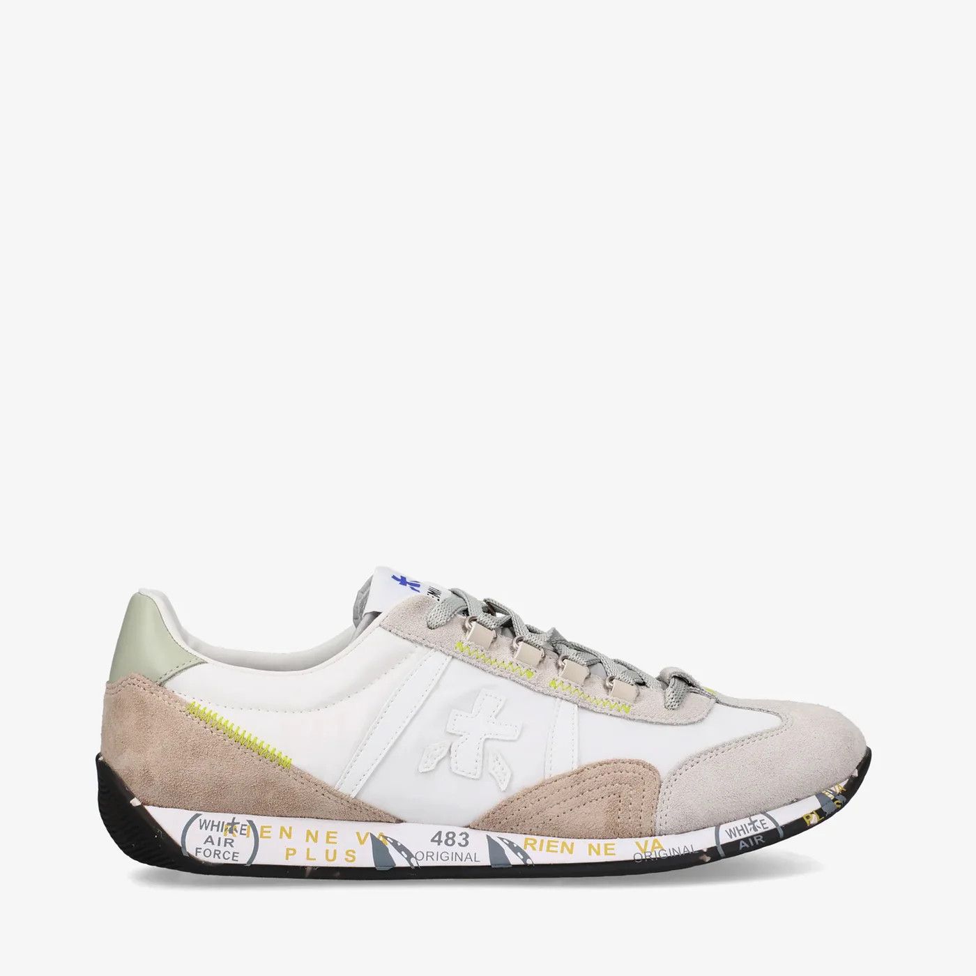 Premiata o1B3y1r0426 Low Top Running Sneakers in Multicolor Size US 8 / EU 41 - 1 Thumbnail