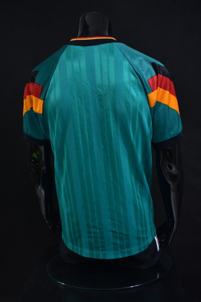 Adidas 1992-94 adidas Germany Away Shirt (SIZE M adults) Size US M / EU 48-50 / 2 - 5 Thumbnail