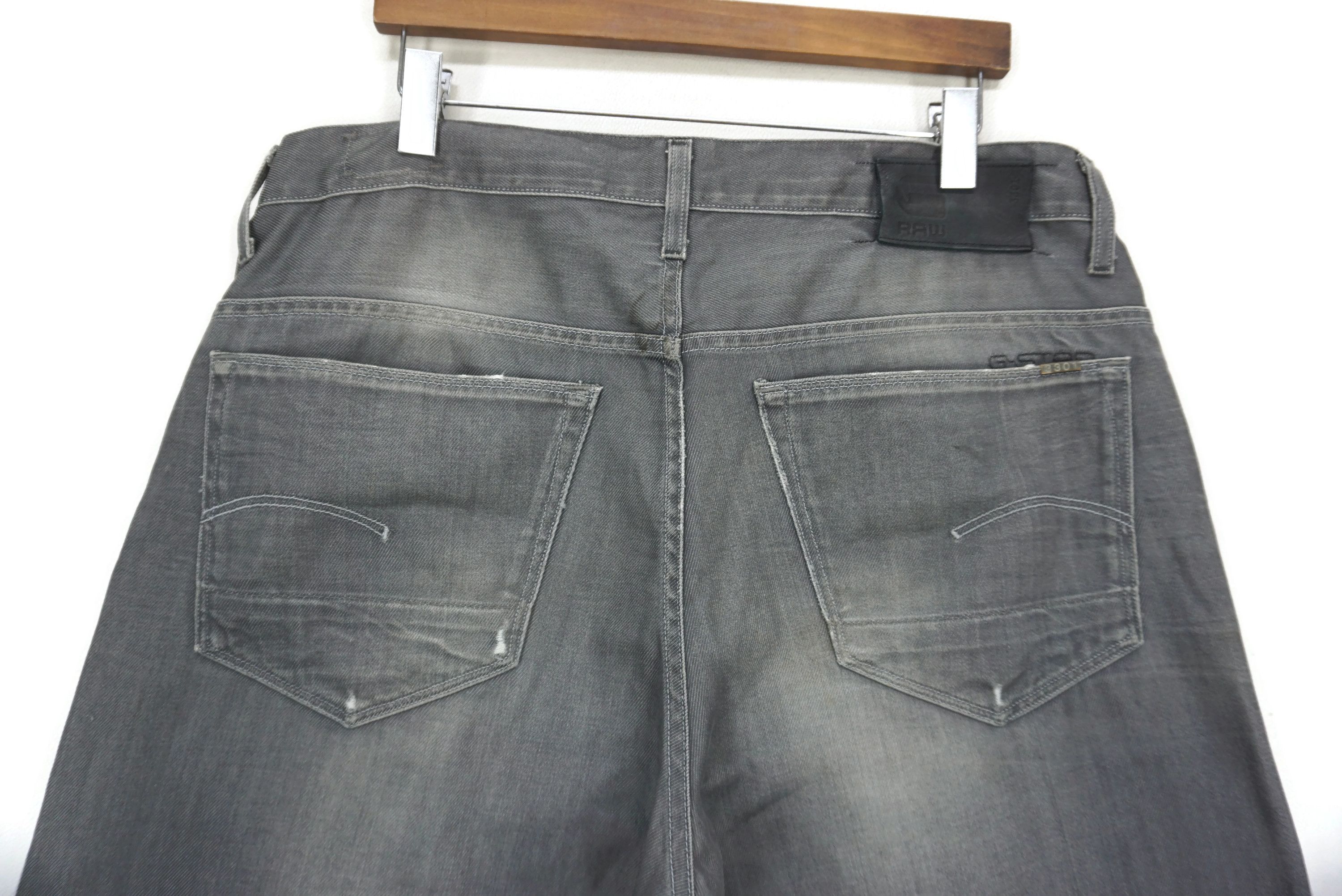 G-Star Straight Jeans fit W39xL34.5 Regular Fit Denim Made in Italy Size US 38 / EU 54 - 7 Thumbnail