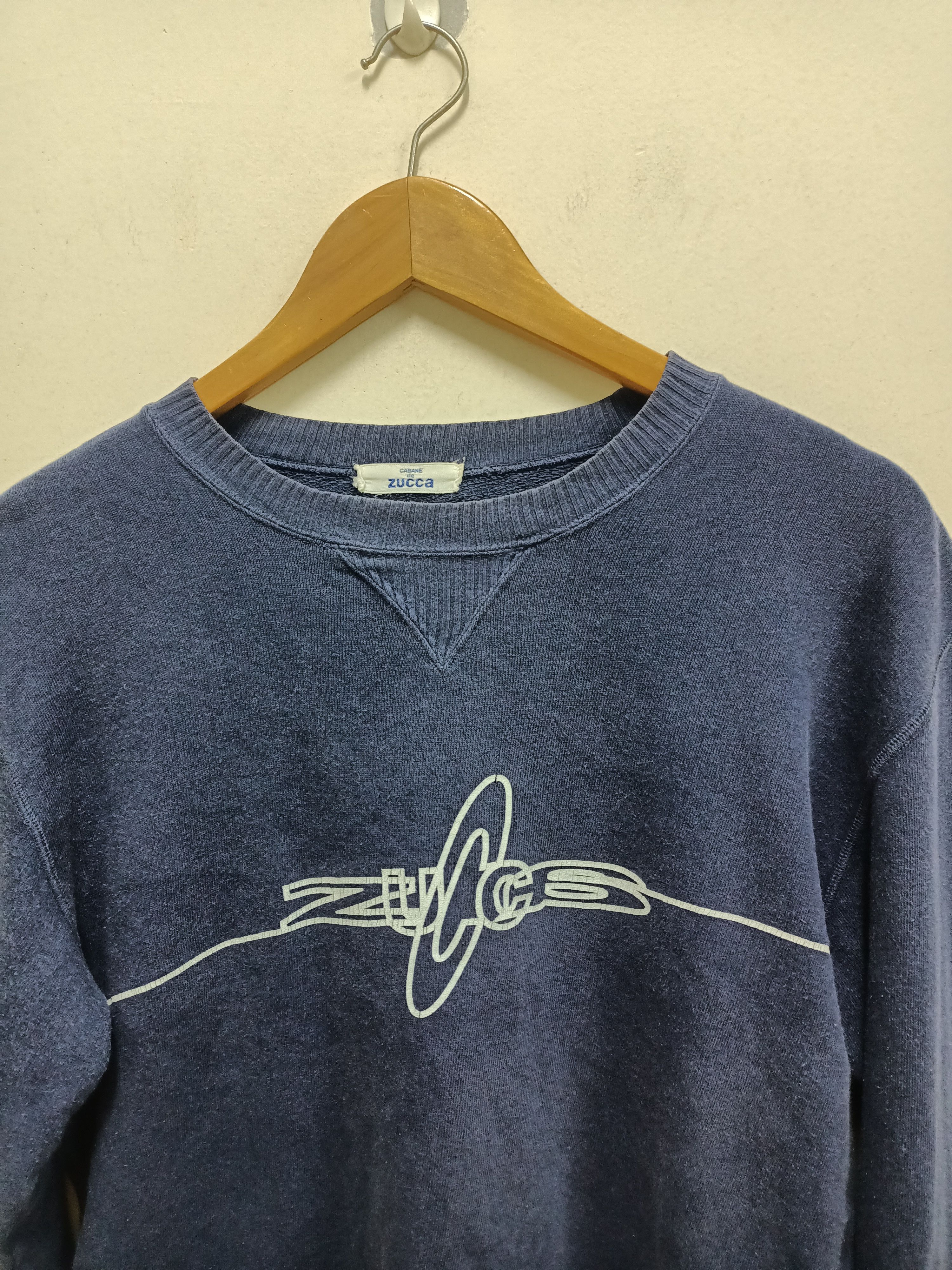 CABANE de ZUCCa Vintage Cabane de Zucca Japan sweatshirt Size US M / EU 48-50 / 2 - 2 Thumbnail