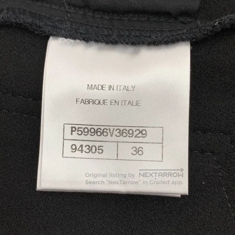Chanel Chanel Black old-fashioned cotton casual denim trousers Size 24" / US 00 / IT 34 - 7 Thumbnail