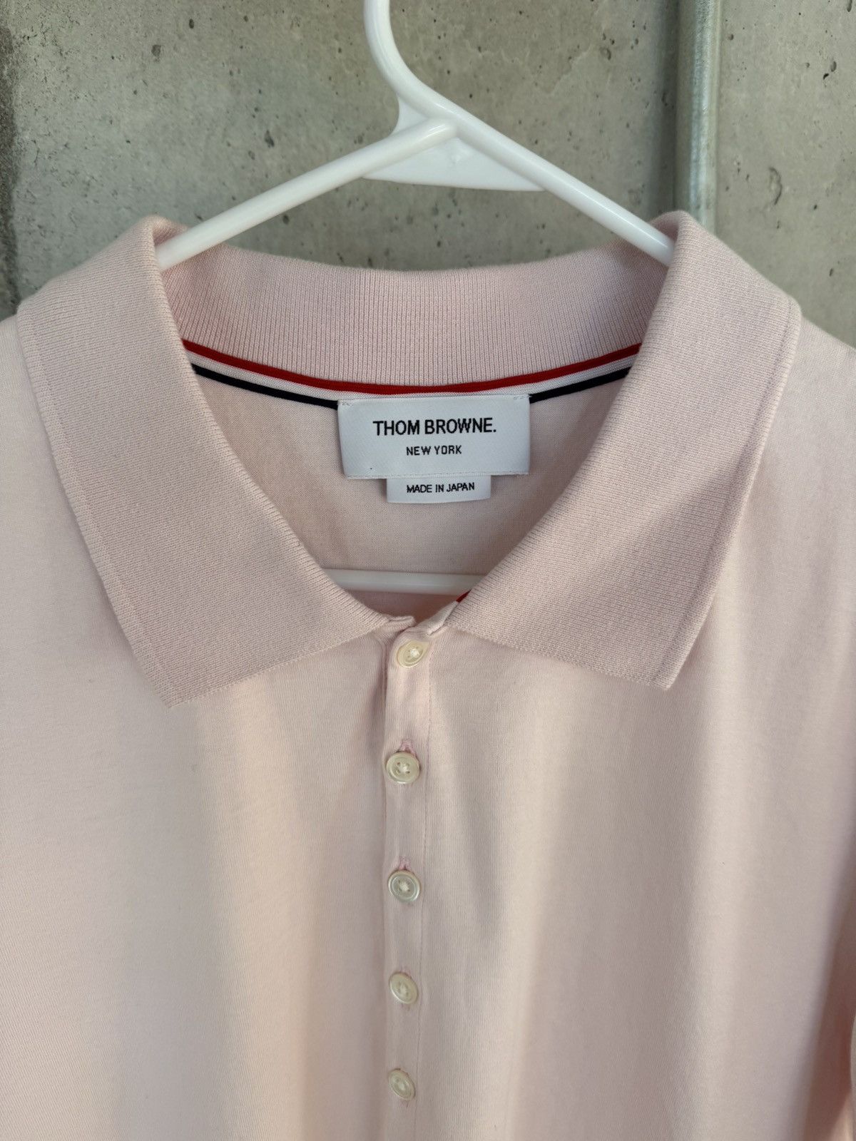 Thom Browne Thom brown polo pink size 2 Size US S / EU 44-46 / 1 - 2 Thumbnail