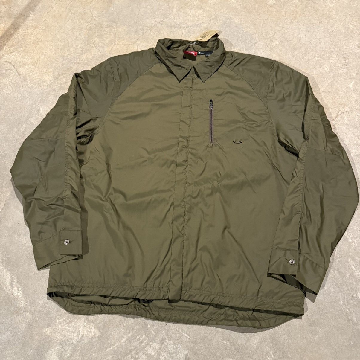 Oakley Brand New 2000s Oakley Software Nylon Zip Windbreaker Jacket Size US XL / EU 56 / 4 - 2 Thumbnail
