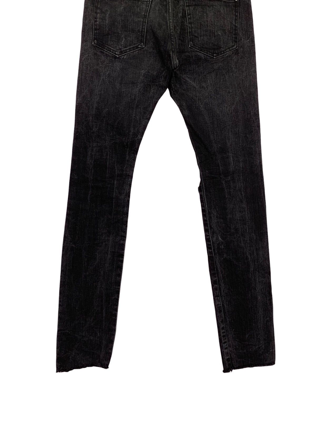 DISCOVERED × Japanese Brand Discovered Japanese Skinny Distressed Denim Pants (AD27) Size 29" - 11 Thumbnail