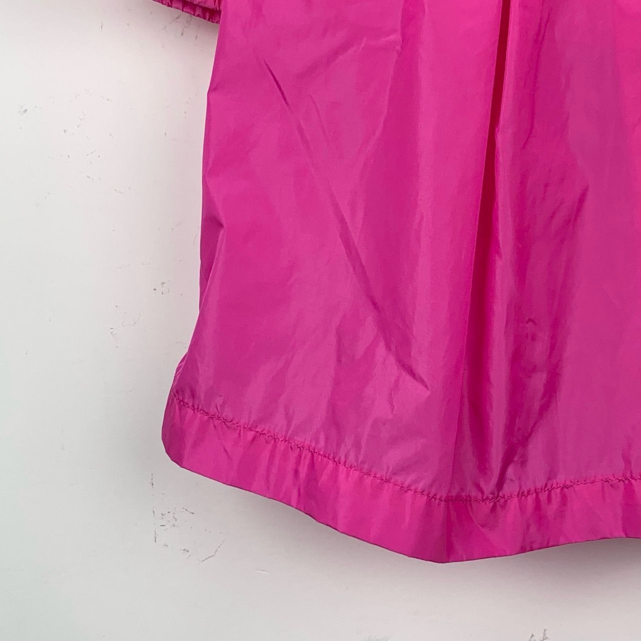 Miu Miu [MiuMiu] Logo-Lettered Lace Placket Hooded Trench Coat Pink Size XS / US 0-2 / IT 36-38 - 4 Thumbnail