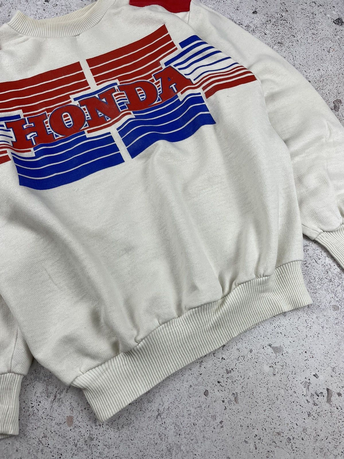 Honda × Vintage 90’s Vintage Honda Racing Sweatshirt Crewneck Size US M / EU 48-50 / 2 - 6 Thumbnail