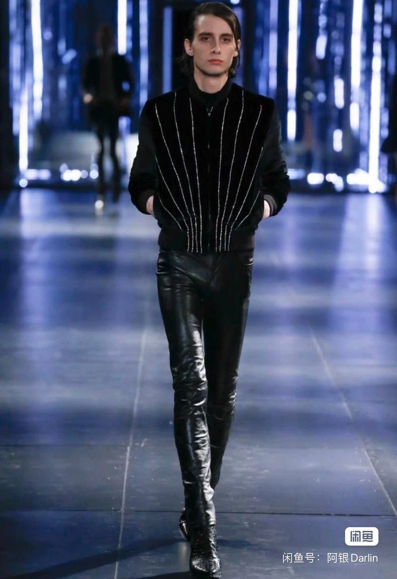 Saint Laurent Paris Saint Laurent Paris 15SS rhinestone ray jacket-2506 Size US S / EU 44-46 / 1 - 5 Thumbnail