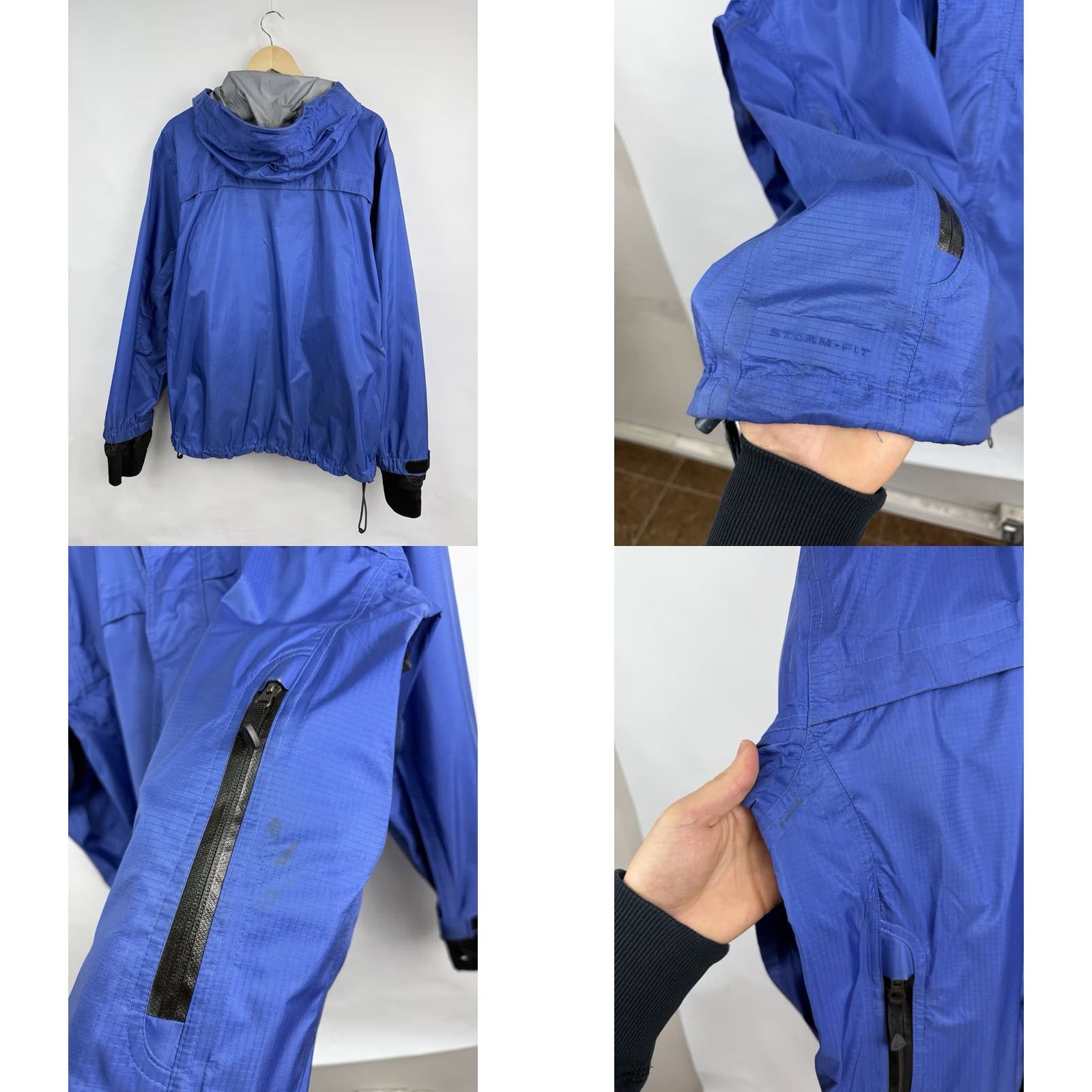 Nike ACG VINTAGE Nike ACG Storm Fit Ski Snowboarding Jacket Men L Blue 90s Mens Jacket Size US L / EU 52-54 / 3 - 9 Thumbnail