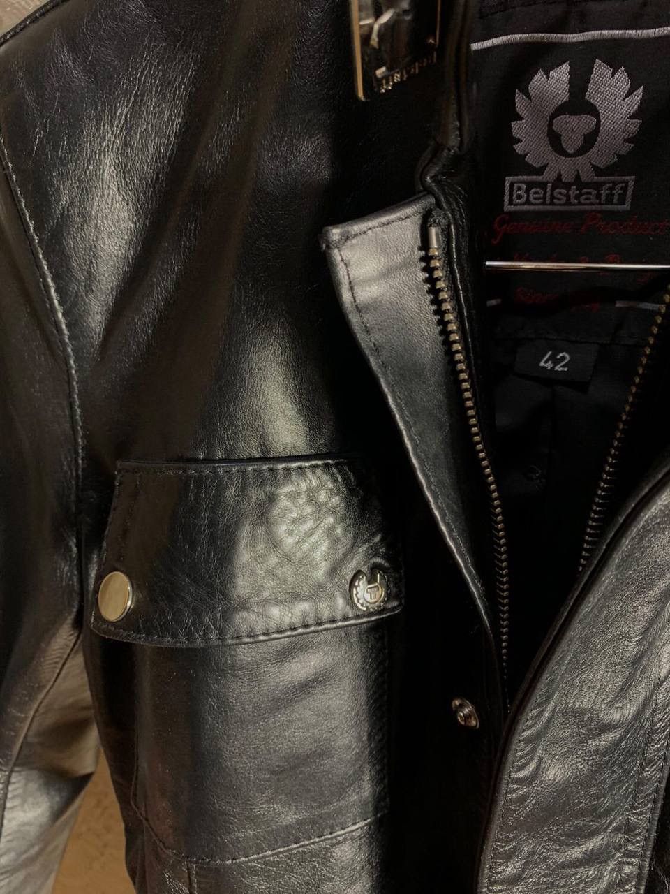 Belstaff × Vintage VERY RARE BELSTAFF LEATHER JACKET MOTORCYCLE JAPAN STYLE Y2K Size US S / EU 44-46 / 1 - 10 Thumbnail