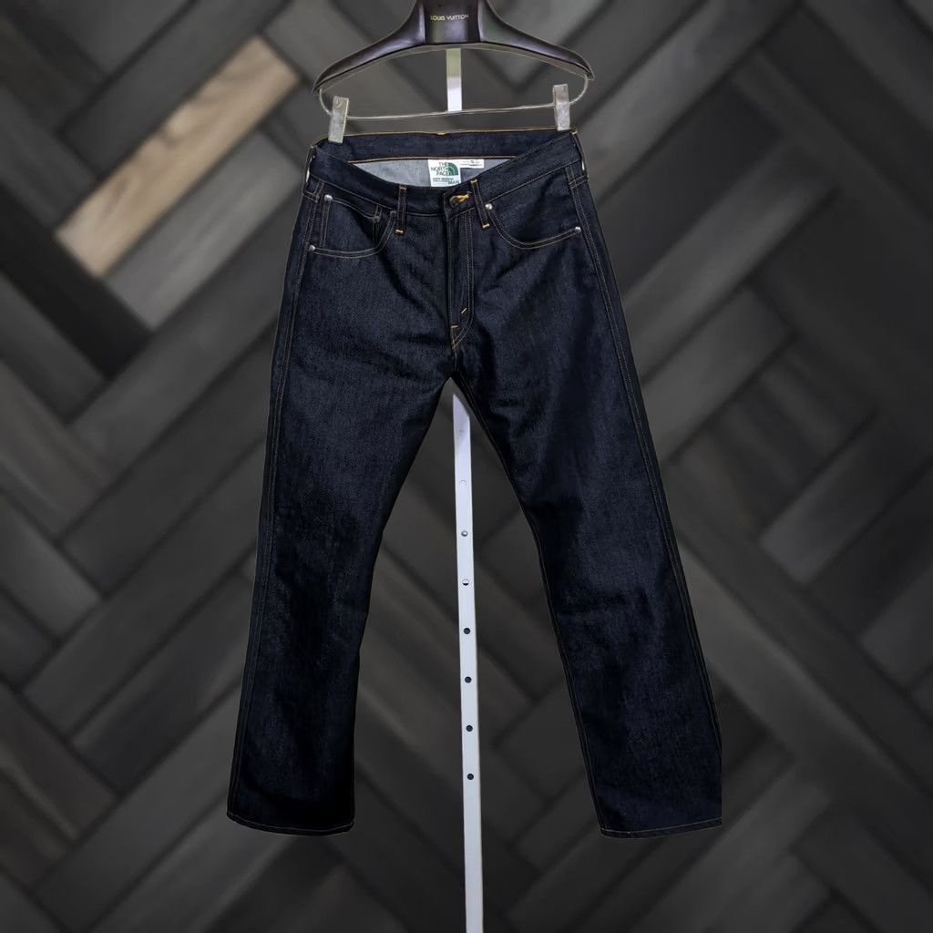 Comme des Garcons The North Face x Junya Watanabe Jeans SS18 Dark Blue Denim Size US 29 - 1 Thumbnail