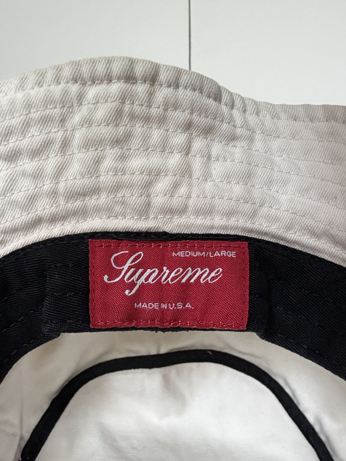 Supreme SUPREME SS19 POCKET CRUSHER WHITE BUCKET HAT CAP MED/LARGE Size ONE SIZE - 5 Thumbnail