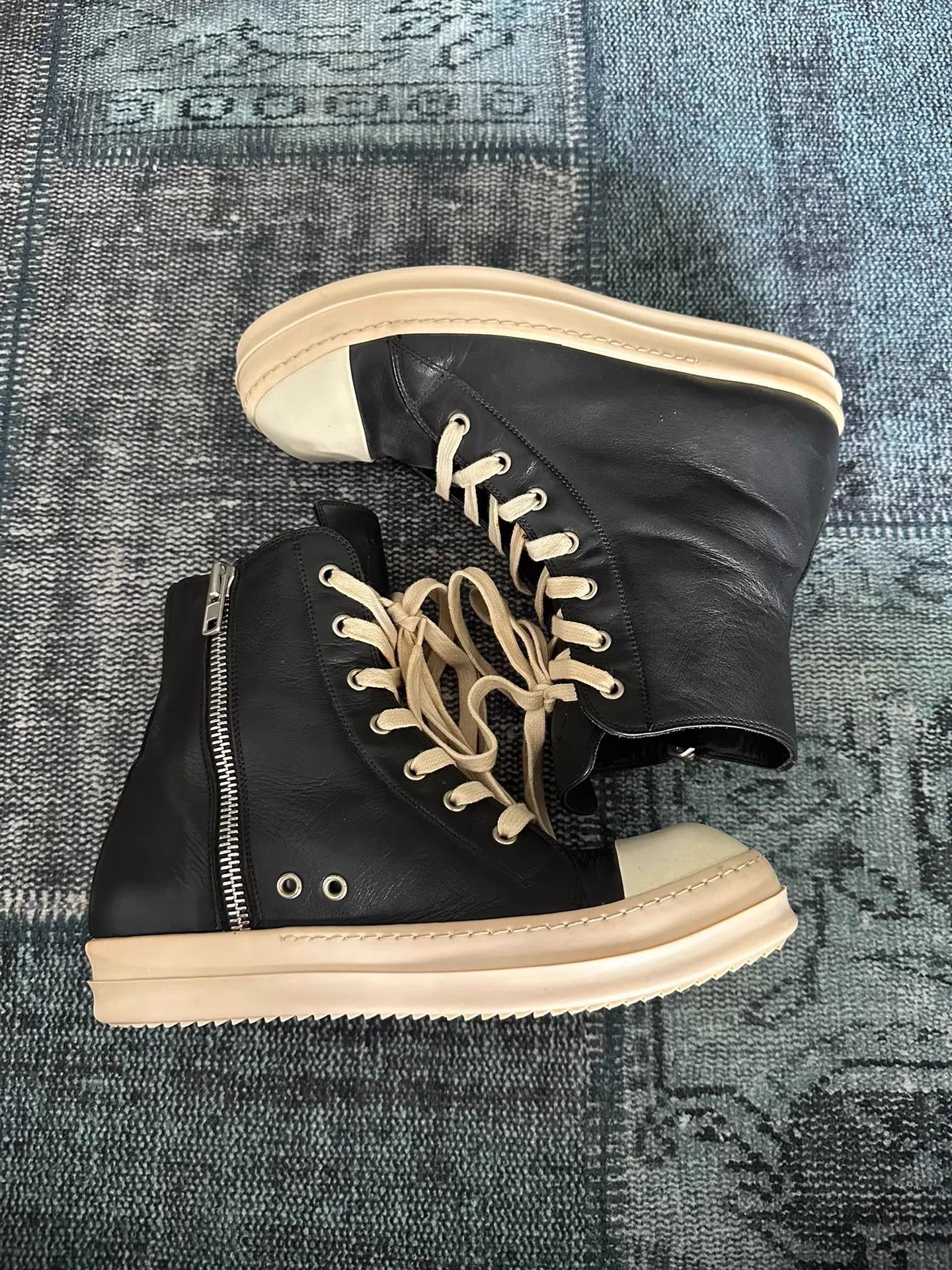 Rick Owens Rick Owens Vintage Big Converse 40 Leather Sneaker Size US 7 / EU 40 - 4 Thumbnail