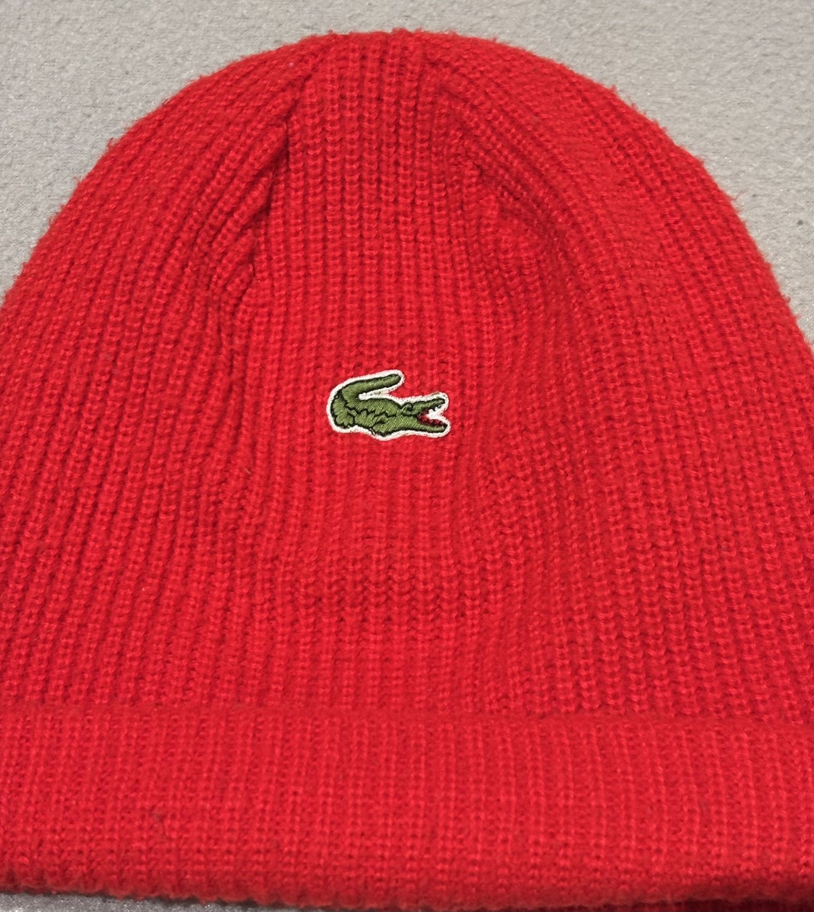 Lacoste Lacoste vintage 80s winter hat, size: Universal Size ONE SIZE - 6 Thumbnail