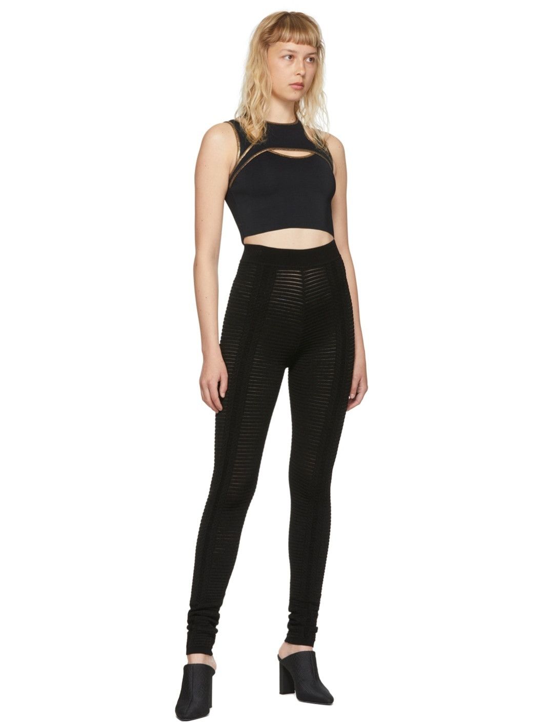 Balmain o1y0625 Tank Top in Black Size S / US 4 / IT 40 - 4 Thumbnail