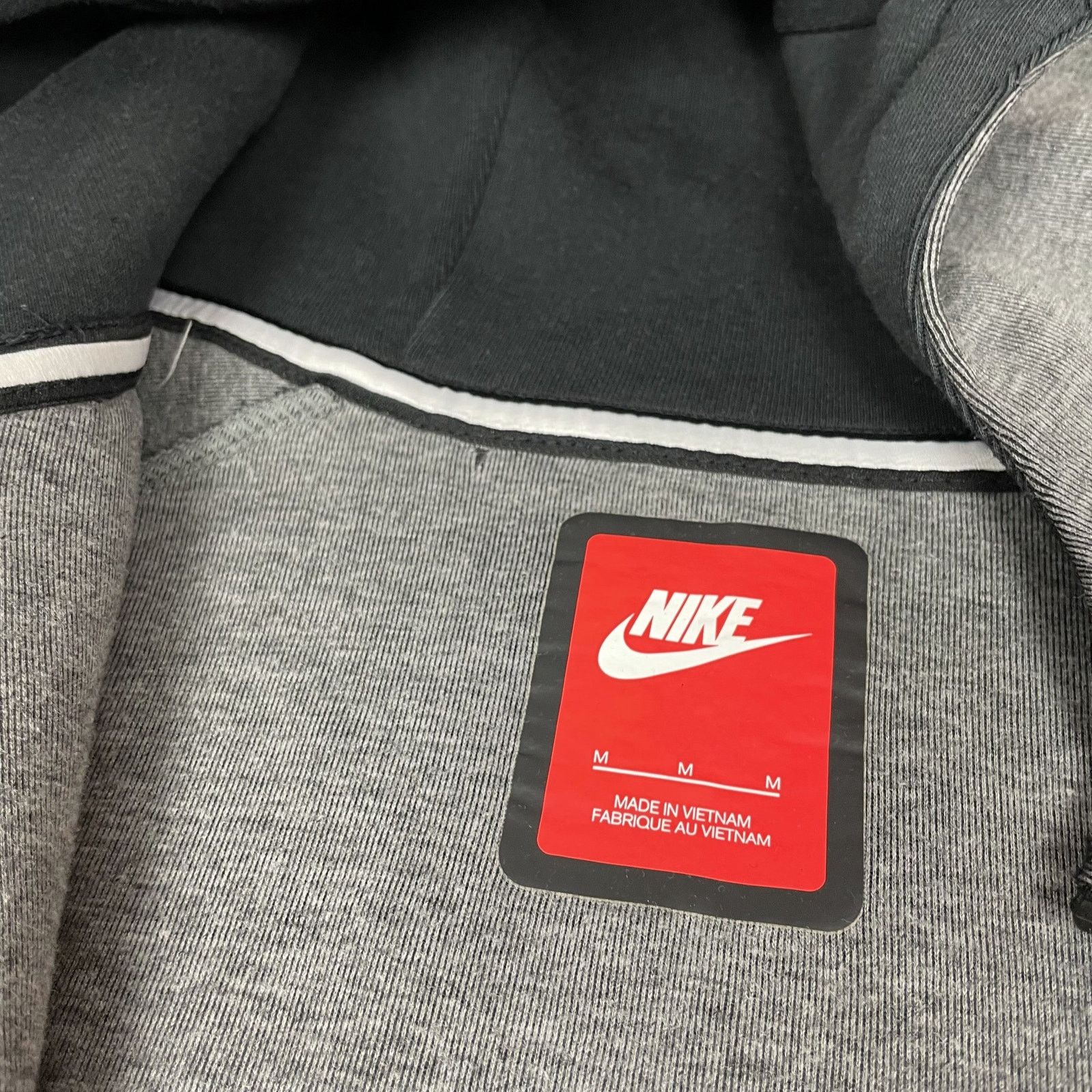 Nike Nike Tech Fleece Men's Gray Cotton Full Zip Hoodie Medium Size US M / EU 48-50 / 2 - 12 Thumbnail