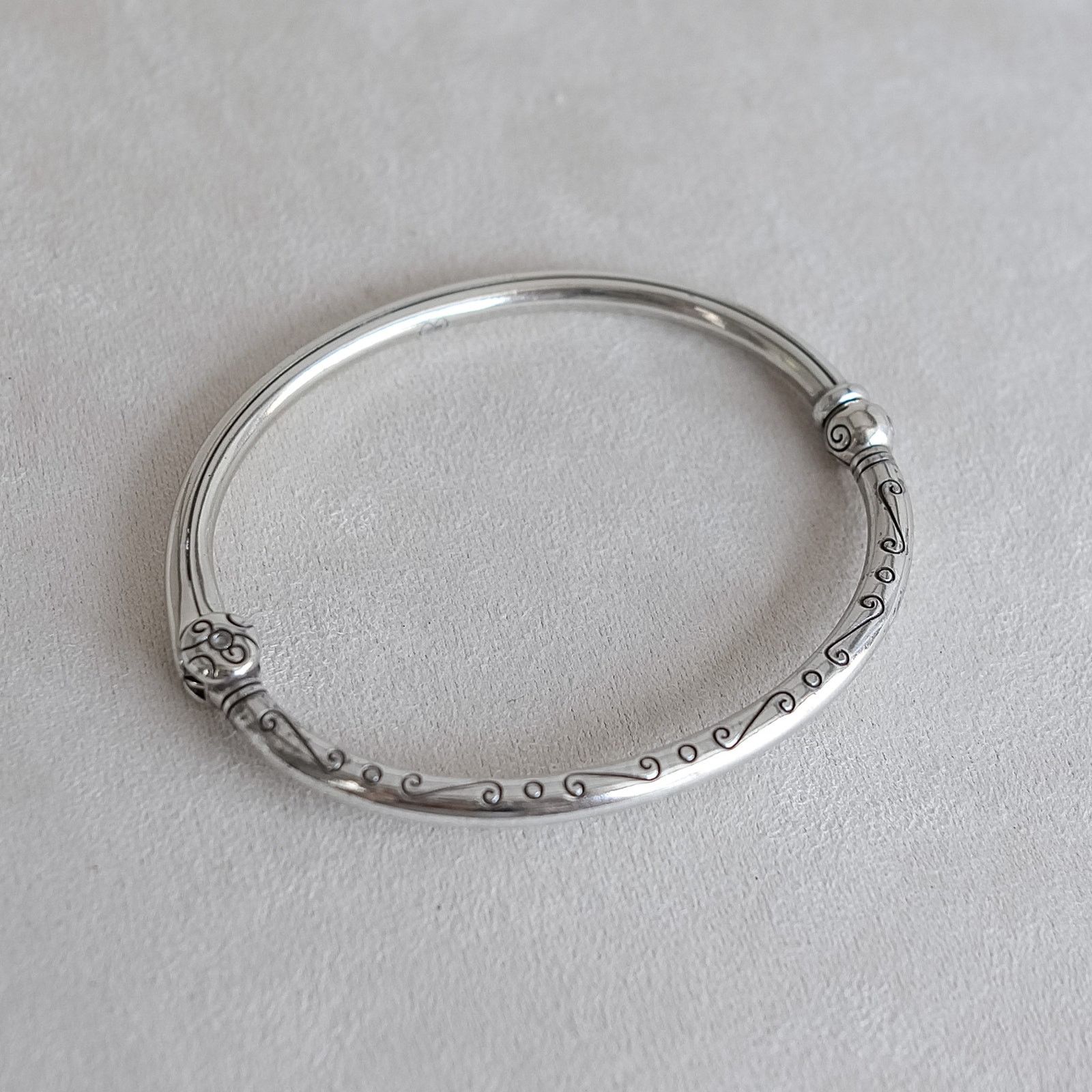 Brighton Brighton Charm Bangle Bracelet Silver Plated Magnetic Clasp Size ONE SIZE - 4 Thumbnail