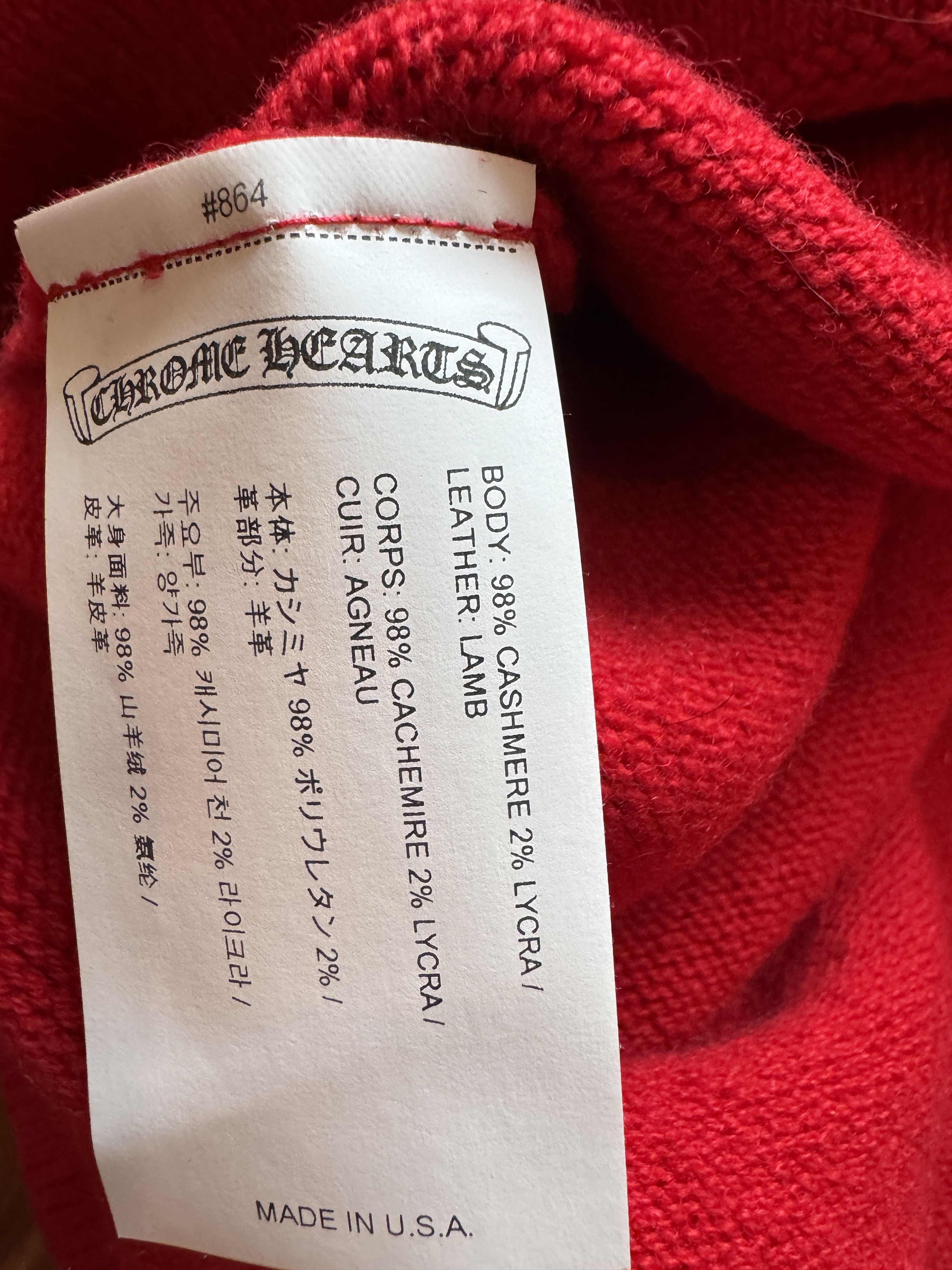 Chrome Hearts Chrome hearts 2023 sweater very rare and unreleased Size US L / EU 52-54 / 3 - 5 Thumbnail